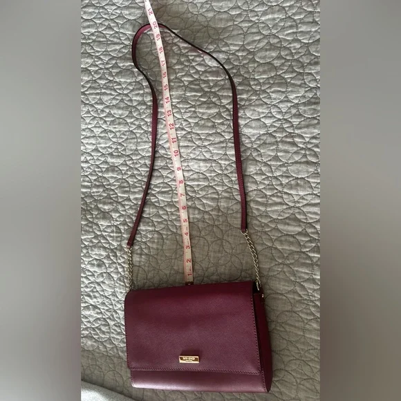 Kate Spade Burgundy Crossbody Bag - Picture 6 of 6